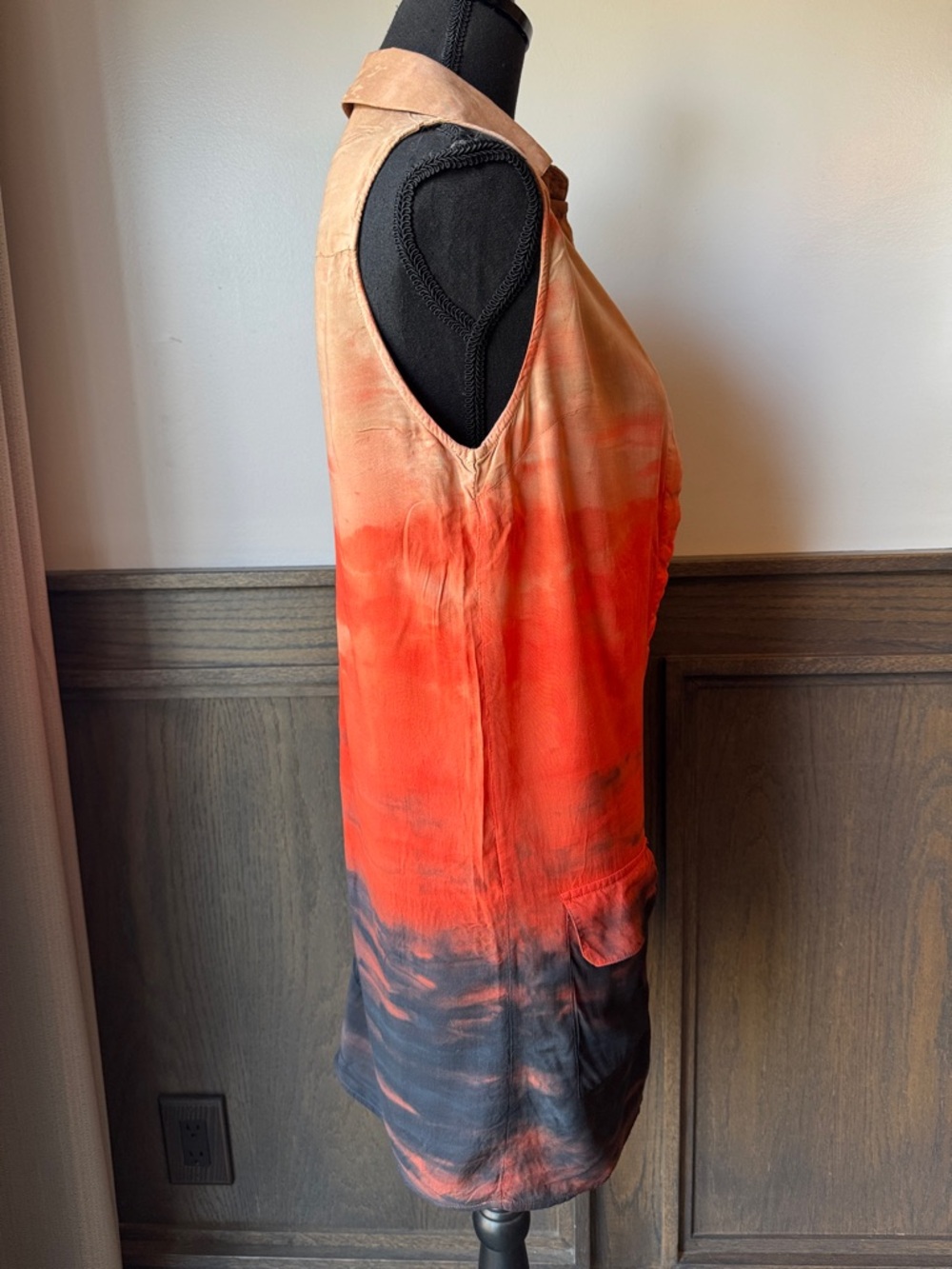 Moon & Sky tie dye swim suit cover up dress small - Picture 4 of 7